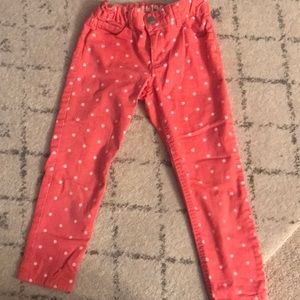 Gap polka-dot jeans.